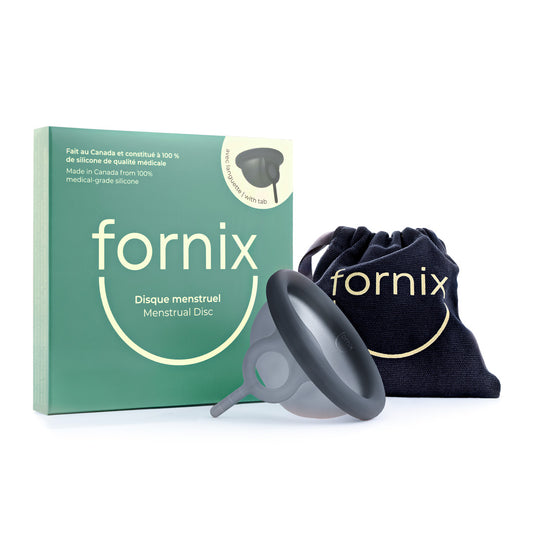 Disque menstruel Fornix avec languette